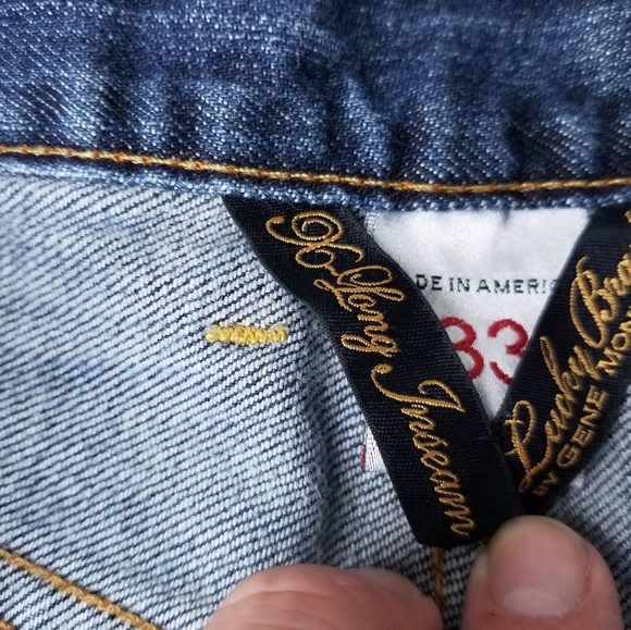 Lucky Brand Denim 33 Gene Montesano Jeans - Picture 3 of 7